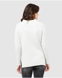 Ripe Maternity - Cable Nursing Knit