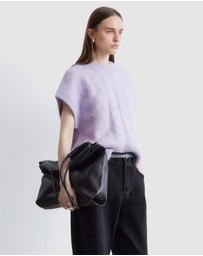 & Other Stories - Cable-Knit Mohair-Blend Vest