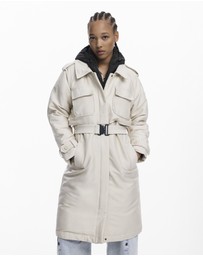 Desigual - Padded Long Overcoat