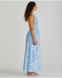 Sass - Tilda Backless Plunge Dress