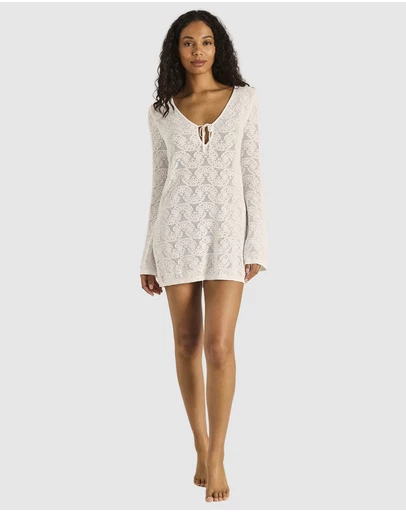 Tigerlily - White Odette Mini Kaftan #2