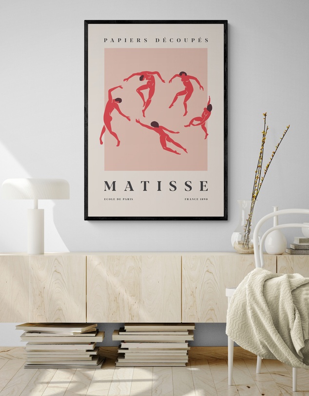 Inka Arthouse - Dancers in Red by Henri Matisse Art Print