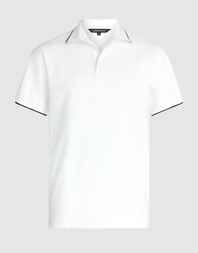 Tarocash - Byram Stripe Tech Polo