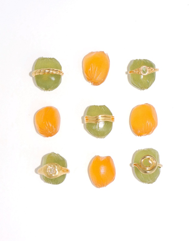 HOUSE OF SLANI - Organic Spiral Gold Ring