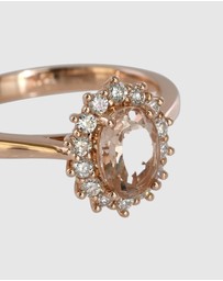 Von Treskow - 9ct Gold Park Avenue Morganite Ring