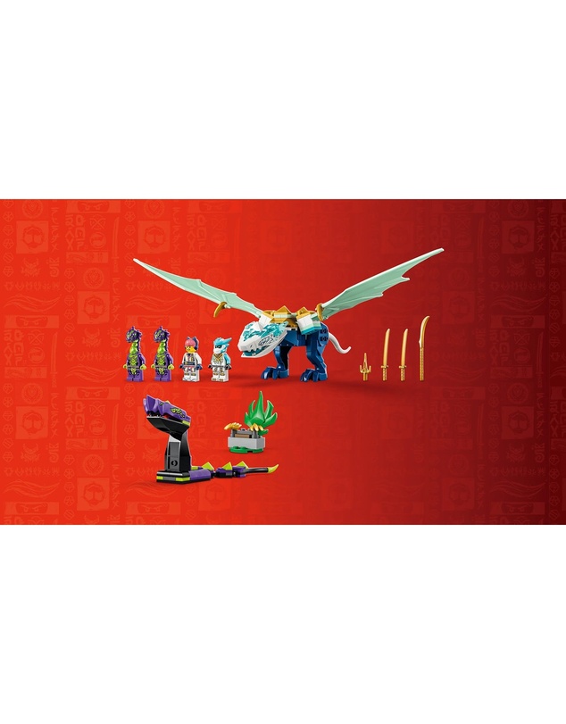 LEGO - 71865 Zane's Ice Dragon vs. Acid Monster Snake