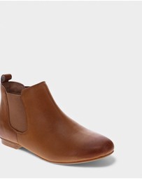 Mia Vita - Sally Chelsea Boot - Dark Tan
