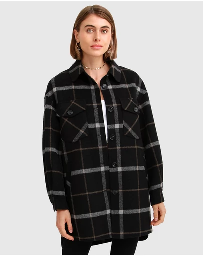 Belle & Bloom - River’s Edge Plaid Shacket