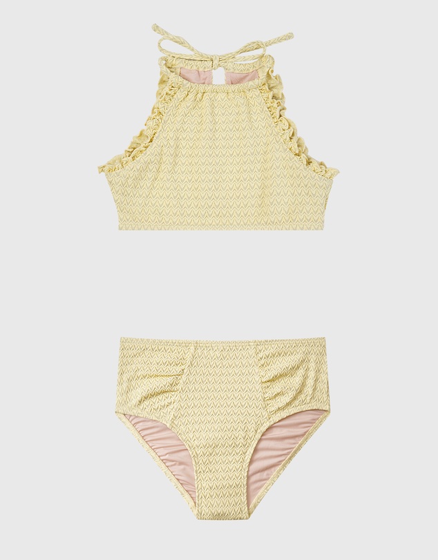 Aqua Blu Kids - Stepping Stones Halter Neck Bikini Set - Teens