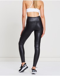 Spanx - Faux Leather Moto Leggings