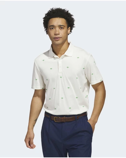 adidas Originals - Originals Printed Trefoil Polo Shirt Mens
