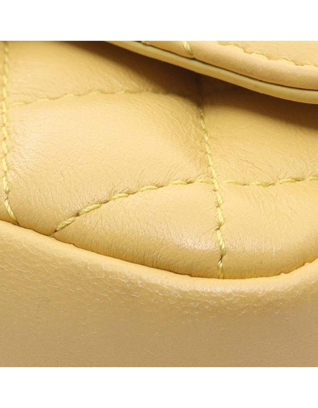 Pre-Loved by Azura Reborn - Pre-Loved Quilted Lambskin Side Packs Flap