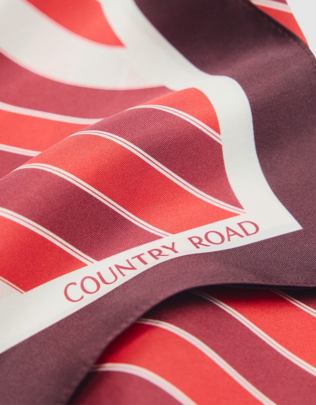 Country Road - Silk Print Scarf