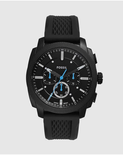 Fossil - Machine Black Chronograph Watch