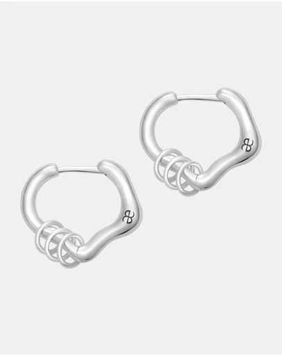 Graedance - Midnight Earring with Detachable Rings (Pair)