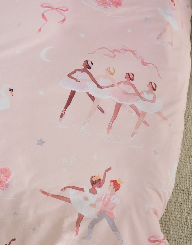 Linen House Kids - Swan Lake Quilt Cover Set