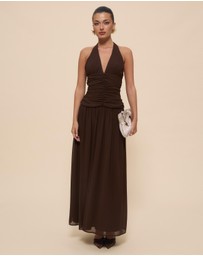 CHANCERY - Talara Halter Maxi Dress