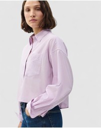 rag & bone - Marin Cropped Shirt