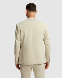 yd. - Decaf Knitted Blazer