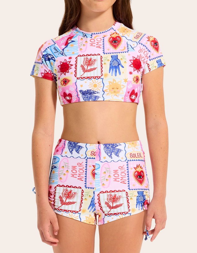 Seafolly - Palermo Surf Boyleg Set - Teens