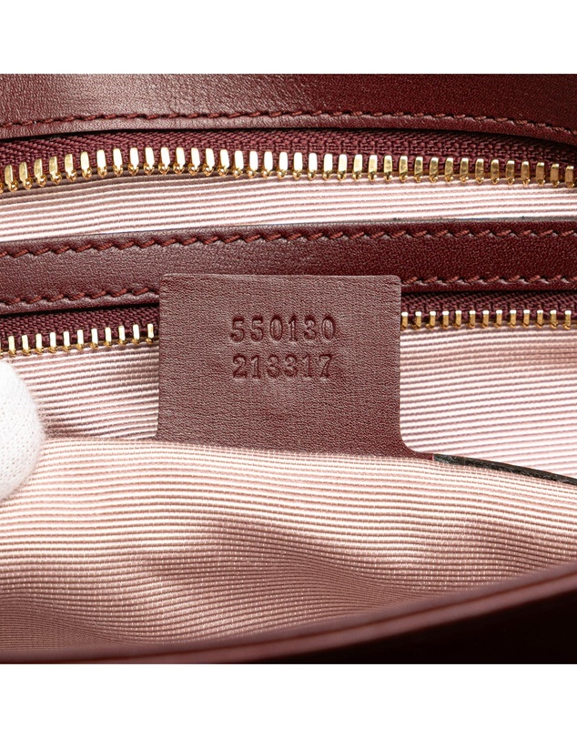 Pre-Loved by Azura Reborn - Pre-Loved gucci Elegant Leather Top Handle Bag Daily Use Handbag