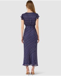 SACHA DRAKE - Fleur De Ly Midi Dress