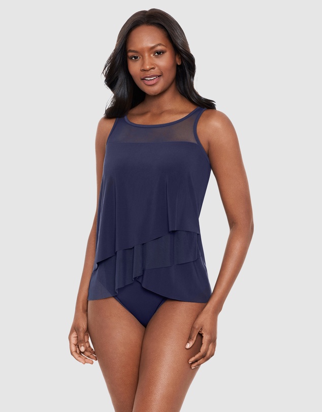 Miraclesuit Swimwear  - Mirage Floaty Layered Tankini Top