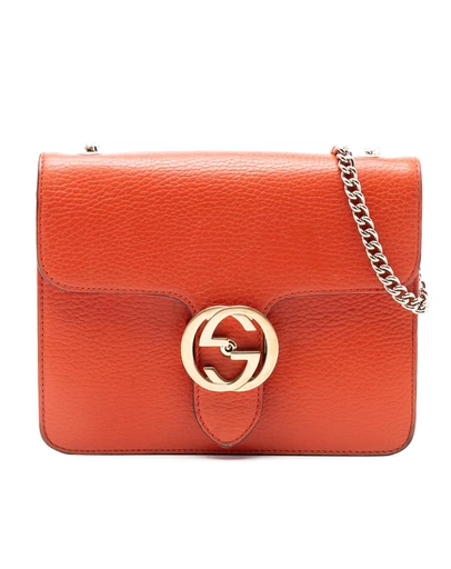 Pre-Loved by Azura Reborn - Pre-Loved Small Dollar Calfskin Interlocking G Crossbody