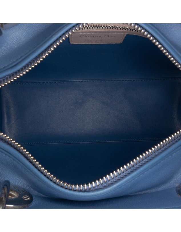 Pre-Loved by Azura Reborn - Pre-Loved Medium Tricolor Lambskin Cannage Lady Dior