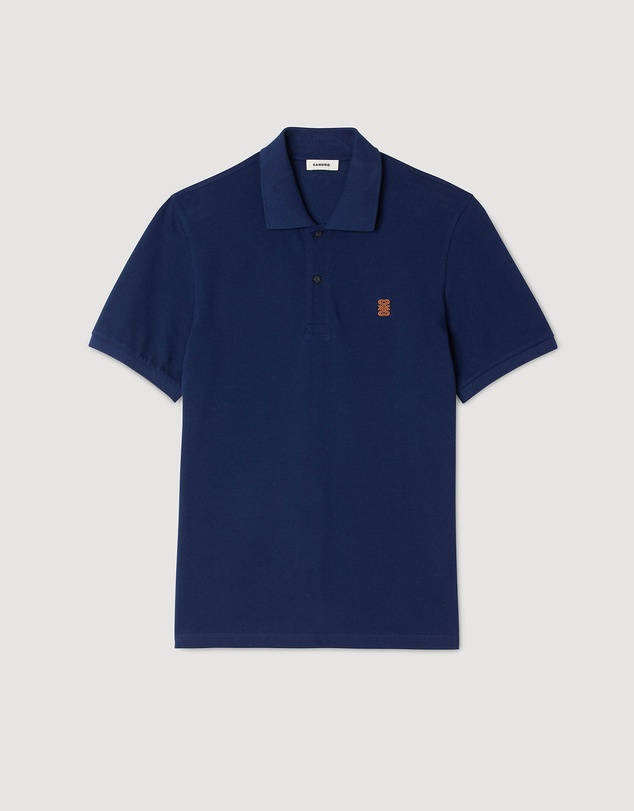 Sandro - Polo Patch 4S Polo Shirt