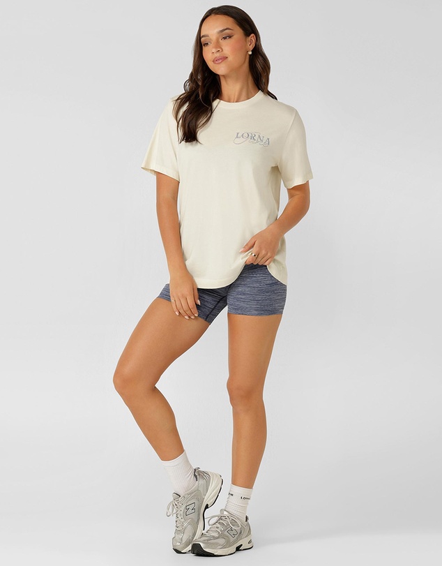 Lorna Jane - Paradise Postcard Washed Relaxed T-shirt