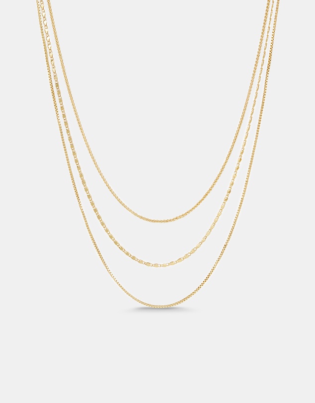 Mestige - Sparkle Layered Necklace