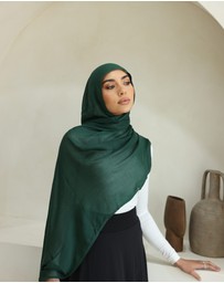 Mod Squad - Double Stitch Hijab- Emerald