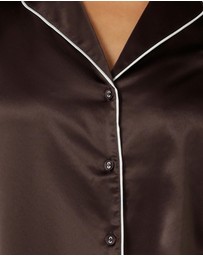 Lorna Jane - Sweet Dreams Satin Short Sleeve Shirt