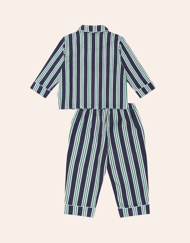 Huxbaby - Classic Stripe Flannel PJ Set - Kids