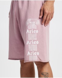 Aries - Aged Ancient Column Sweatshorts