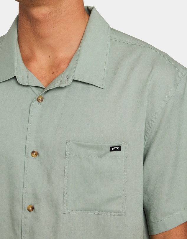 Billabong - Mens Riccardo Pocket Short Sleeve Shirt