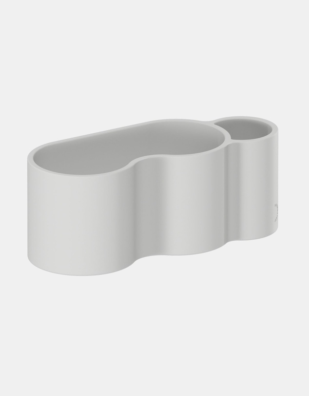 DESIGNSTUFF - CURV Shower Caddy, Silicone/Adhesive