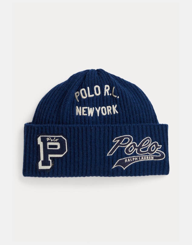 Polo Ralph Lauren - Logo-Patch Wool-Blend Watch Cap