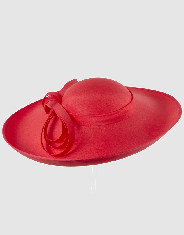 Max Alexander - Bright Red Wide Brim Hat