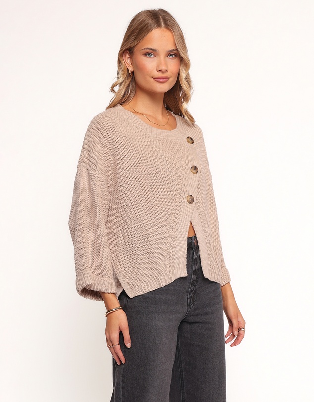 Petal & Pup - Addison Knit Sweater - Neutral