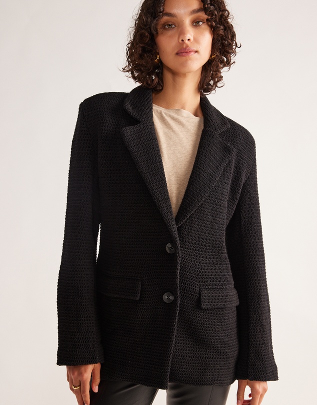 MOS The Label - Celine Crochet Blazer