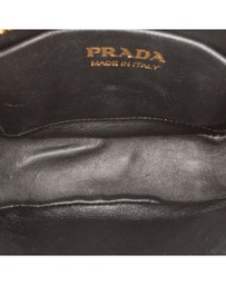 Pre-Loved by Azura Reborn - Pre-Loved Small Re Nylon and Leather Arque Satchel