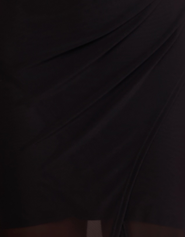 Azzurielle - Elsy Off Shoulder Mesh Dress