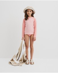 Country Road - Stripe Logo Rash Vest