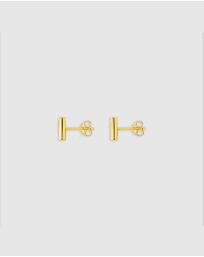 Ichu - Cylinder Studs Gold