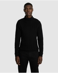 yd. - Jimmy Roll Neck Knit Jumper