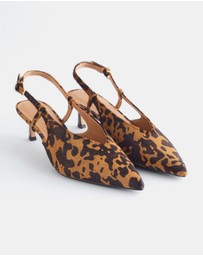 & Other Stories - Classic Leather Slingback Pumps