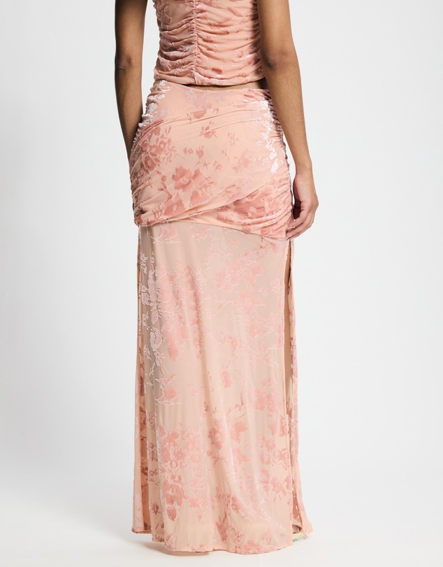 Lover - Carlene Burnout Maxi Skirt