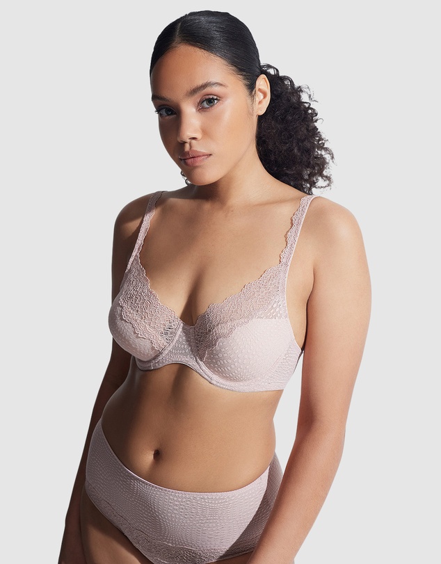 Natori - Beyond Wired Convertible-to-Racerback Lightly-Padded Lace Bra